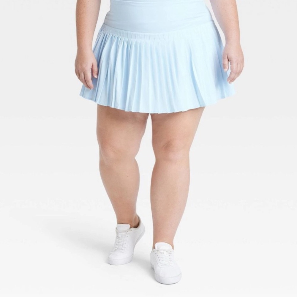 Plus size All in Motion Light Blue Pleated Skirt size XXL. 
New with tags. - Picture 7 of 16